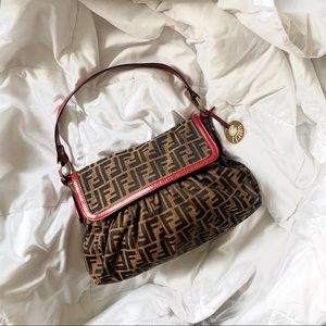 Fendi Zucca Hobo Bag